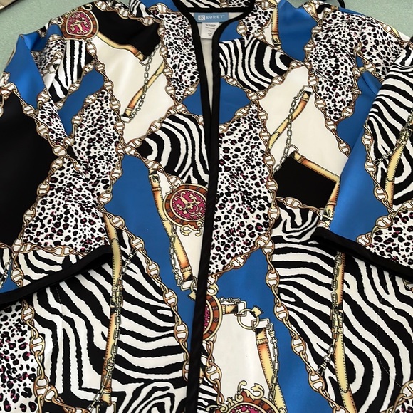 KORET Size XL Woman’s Jacket Open Front 3/4 sleeves - Picture 4 of 4